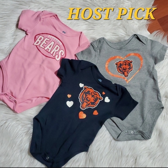 NFL Other - Chicago Bears NFL 3 pack onesies set